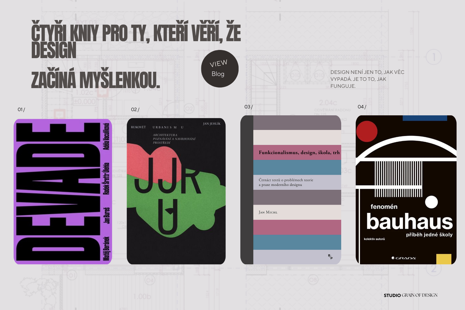 4 books on design and architecture that will change how you see space