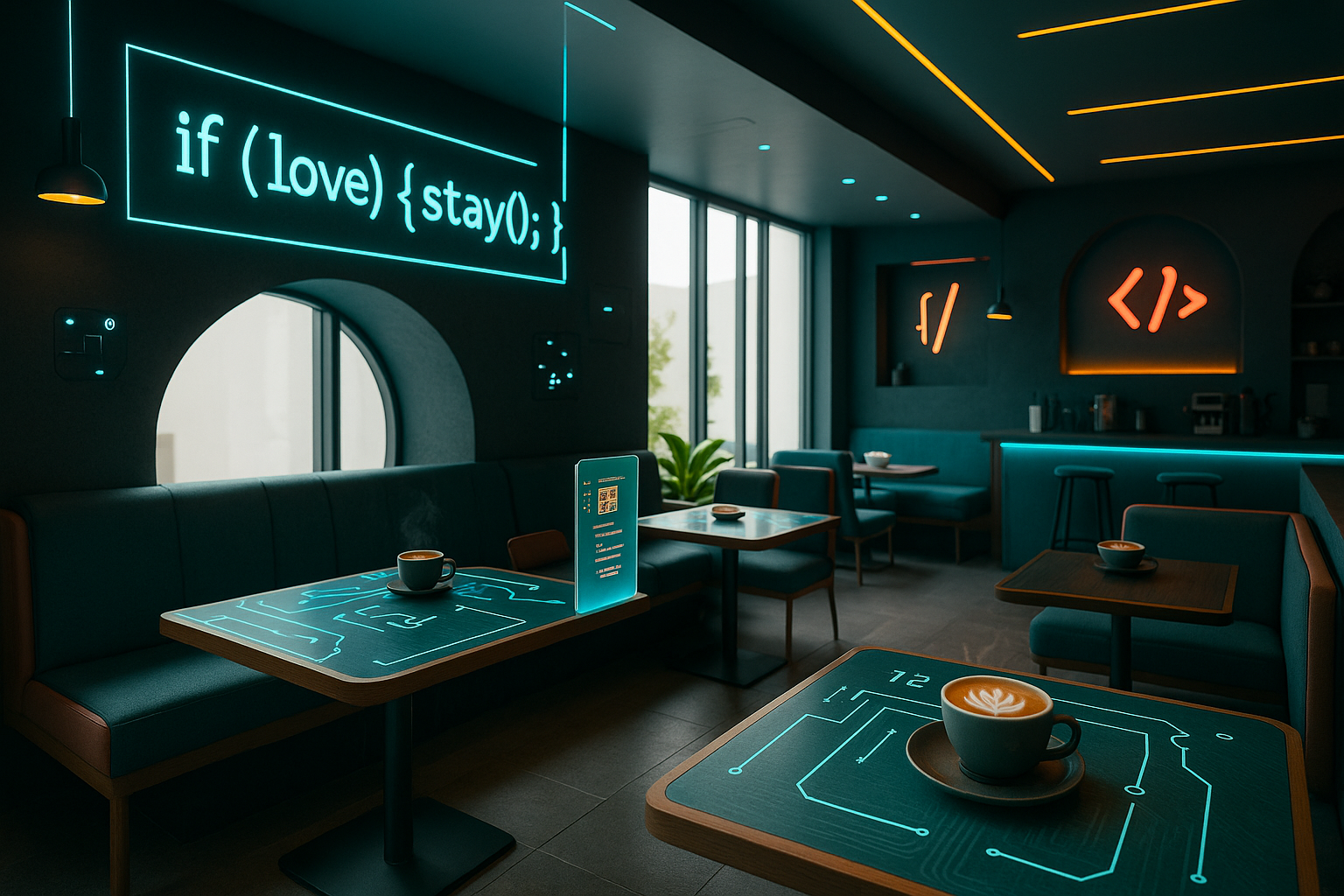 Syntax Café – Místo, kde se kód stává prostorem