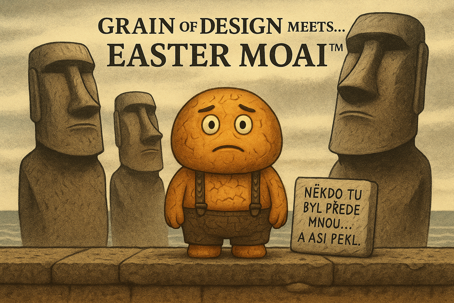 Grain of Design meets… Easter Moai™