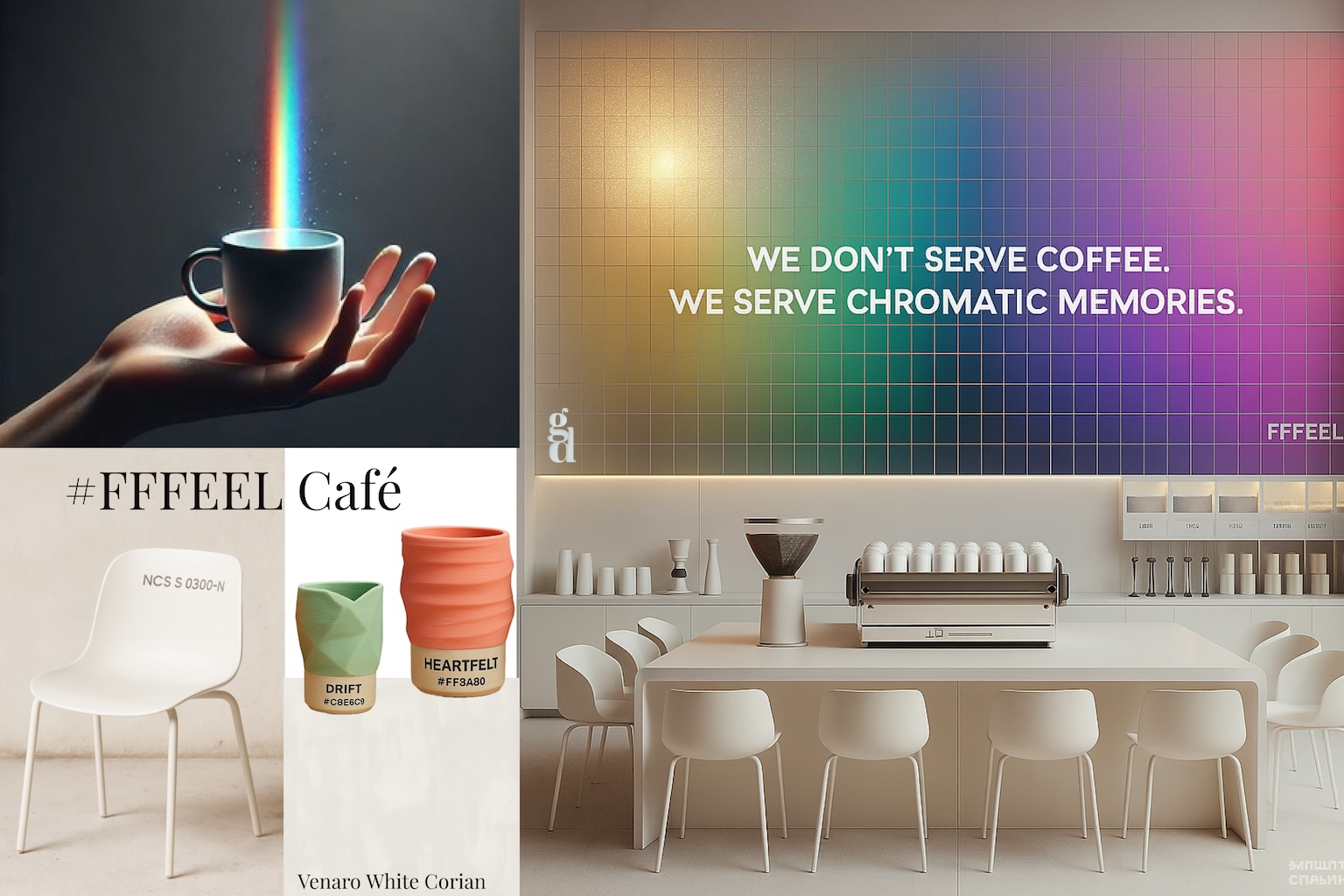 Moodboard #FFFEEL Café