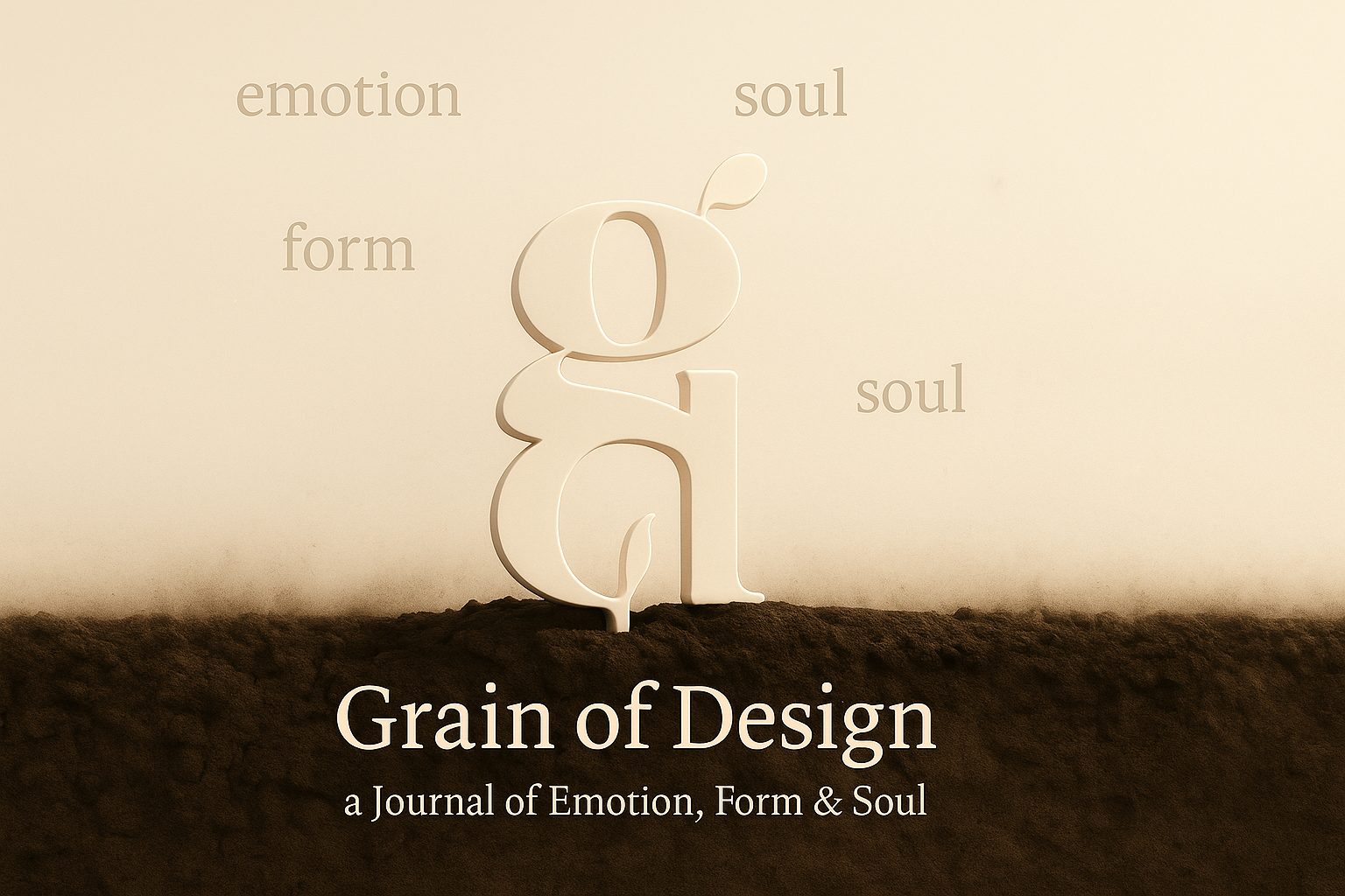 Grain of Design – a Journal of Emotion, Form & Soul