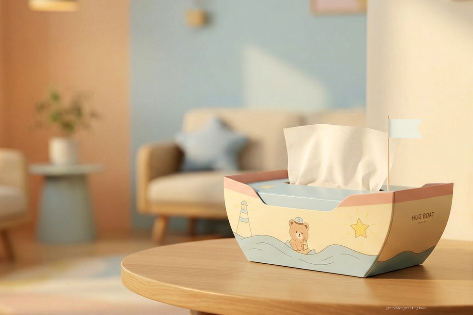 HUG BOAT — Loďka na chytání slziček