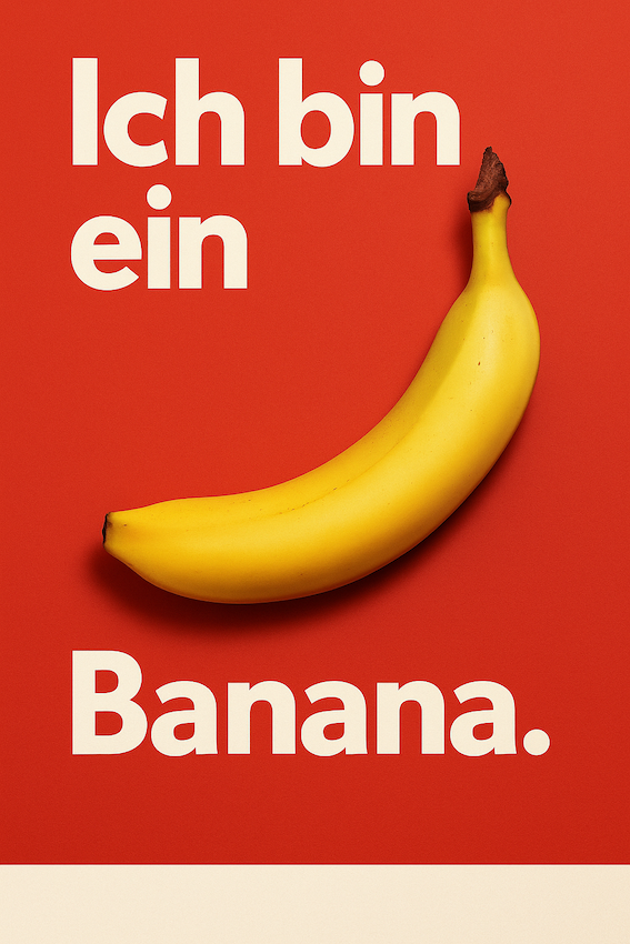 Ich bin ein Banana.