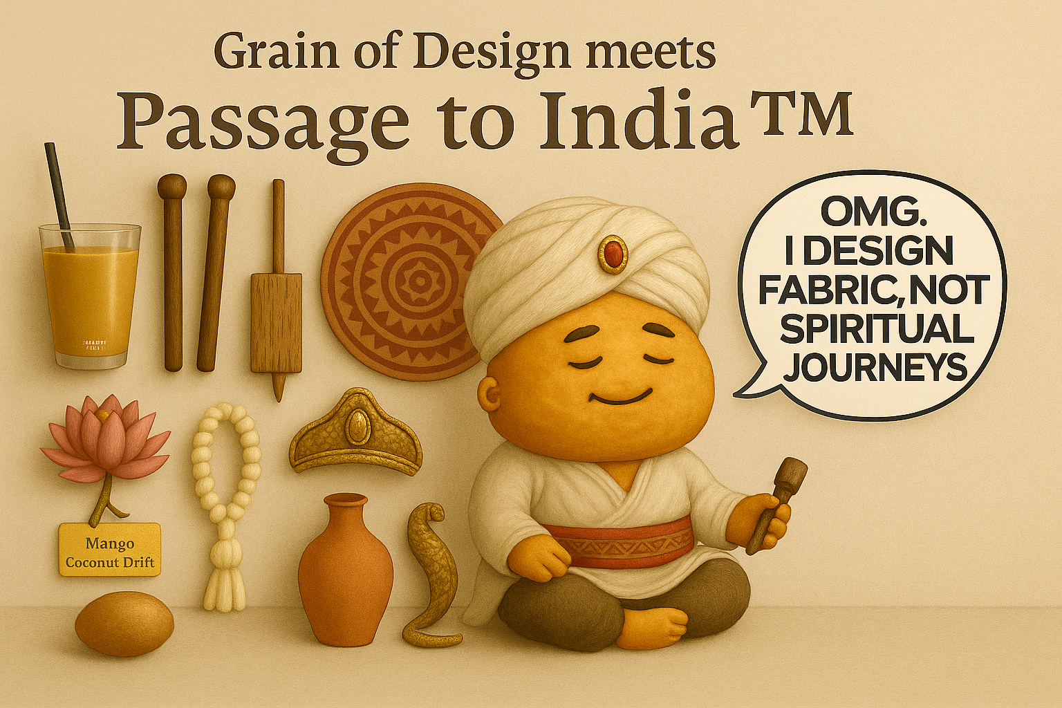 Grain of Design meets Passage to India™