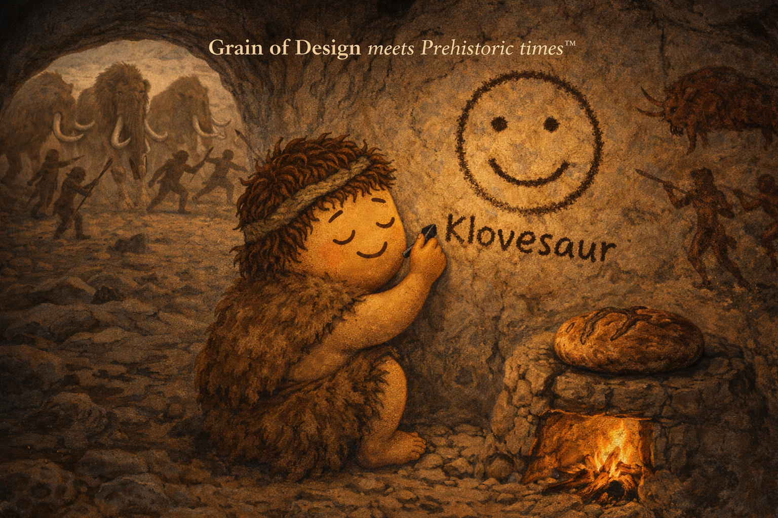 Grain of Design meets Prehistoric times™