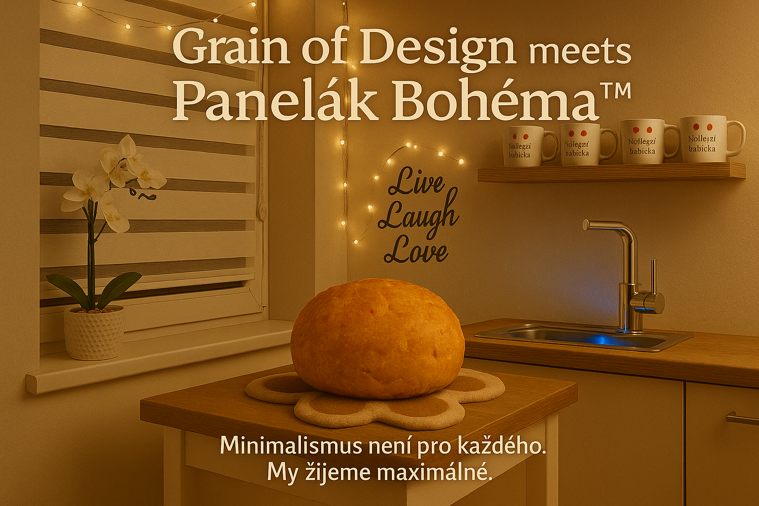 Grain of Design meets Panelák Bohéma™