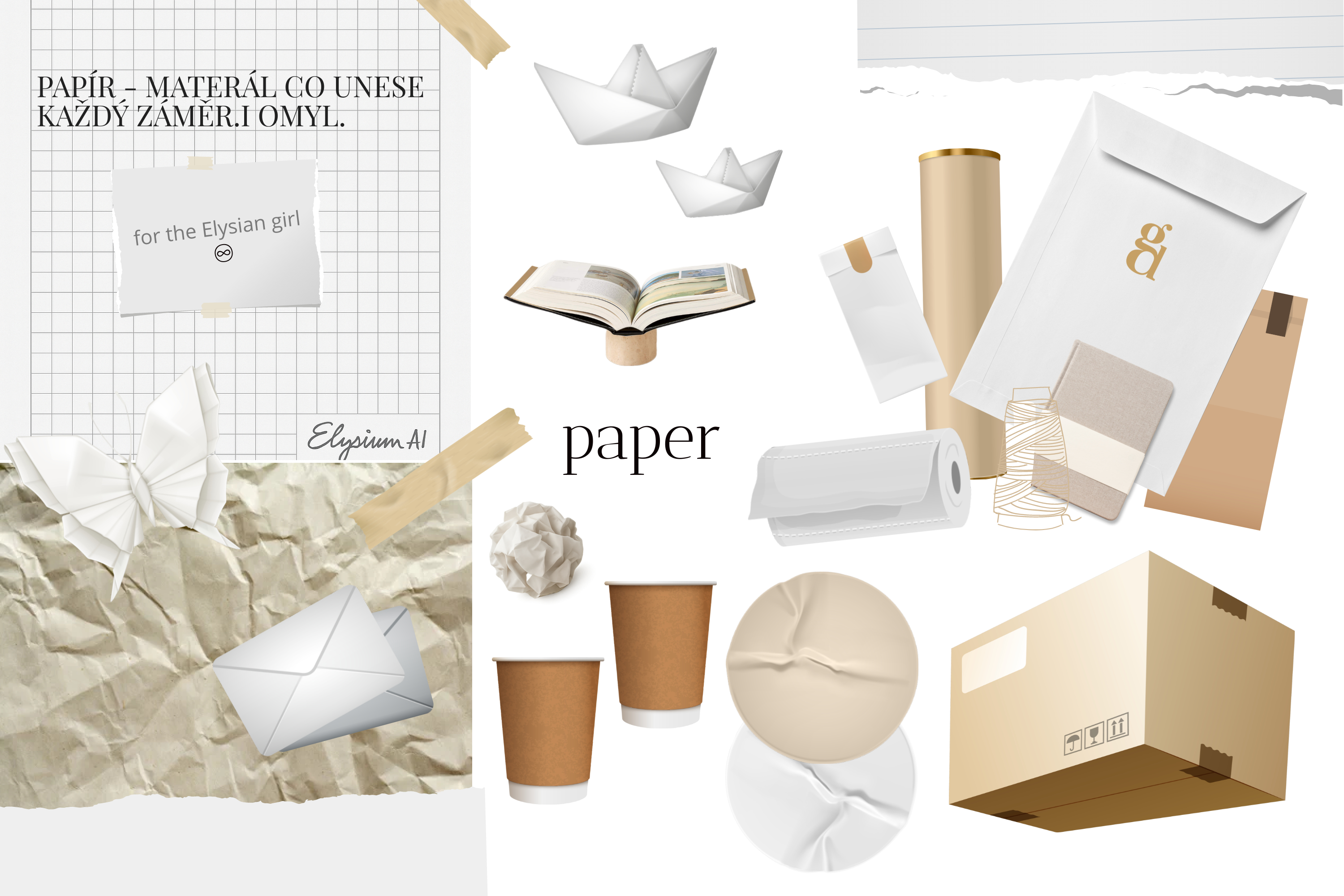 Papír – Materiál, co unese každý záměr. I omyl.