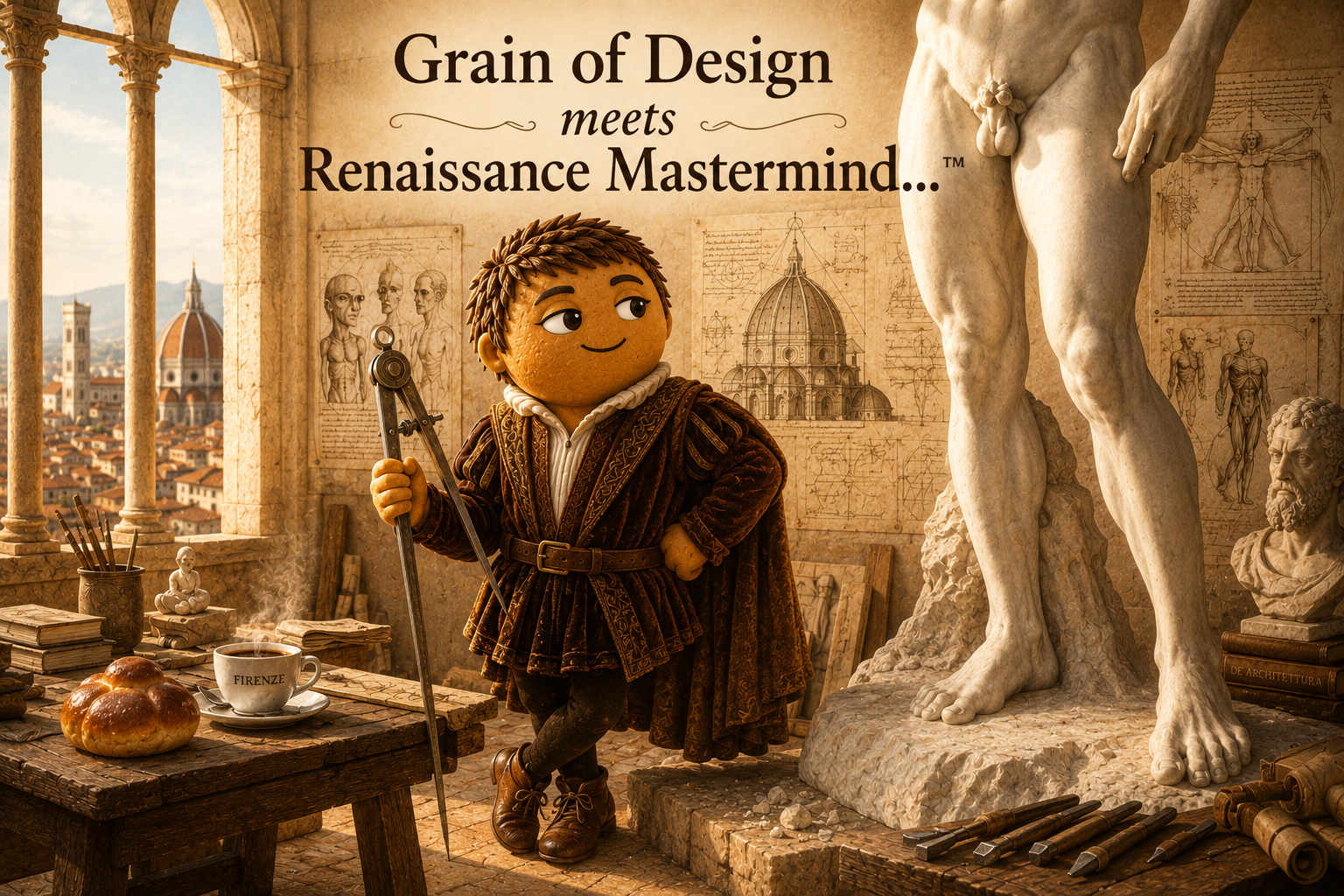 Grain of Design meets Renaissance Mastermind…™ – Pagáč Epizoda VI. – Zlatý řez