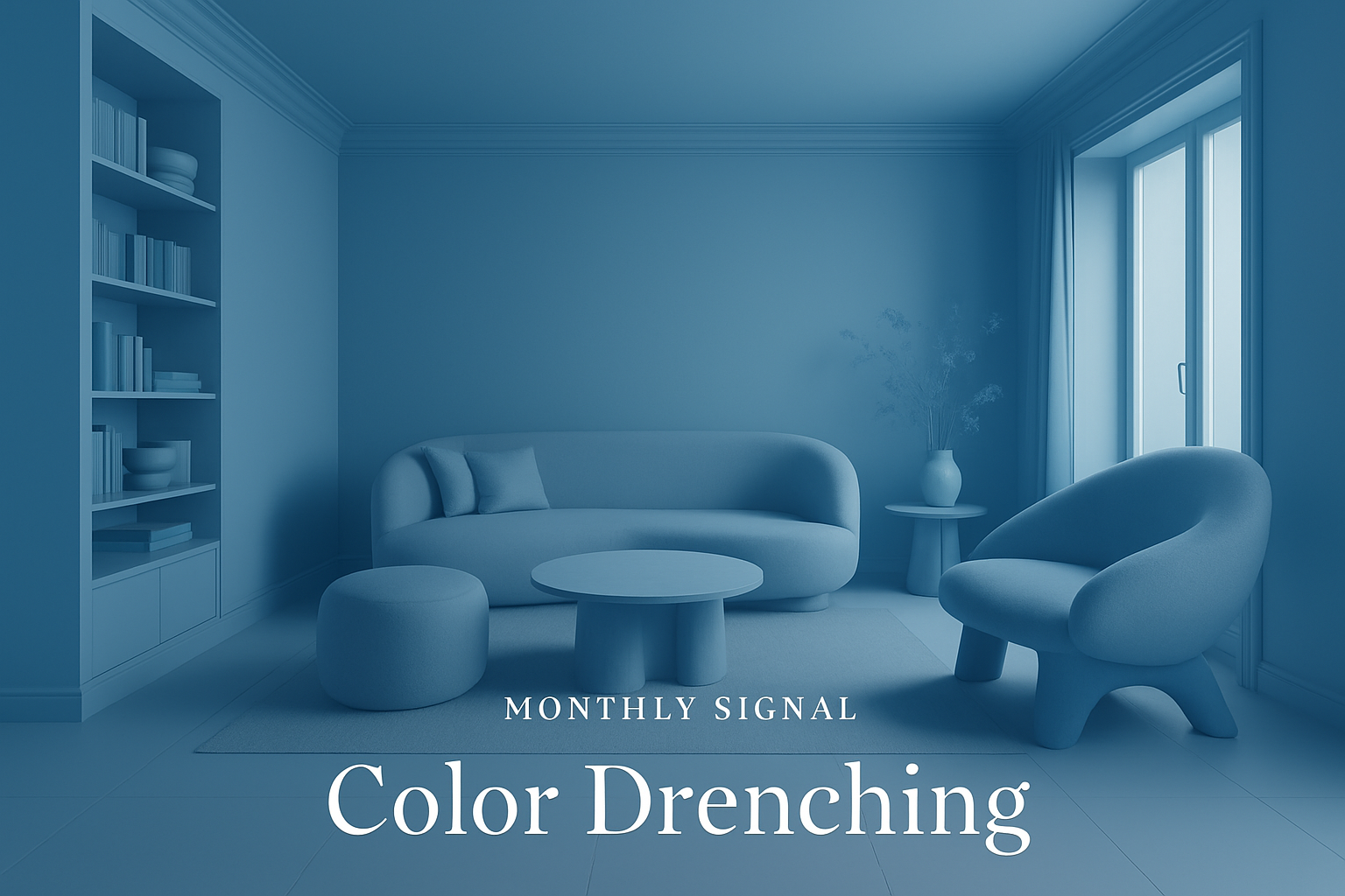 Color Drenching: Barva, která pohlcuje i osvobozuje