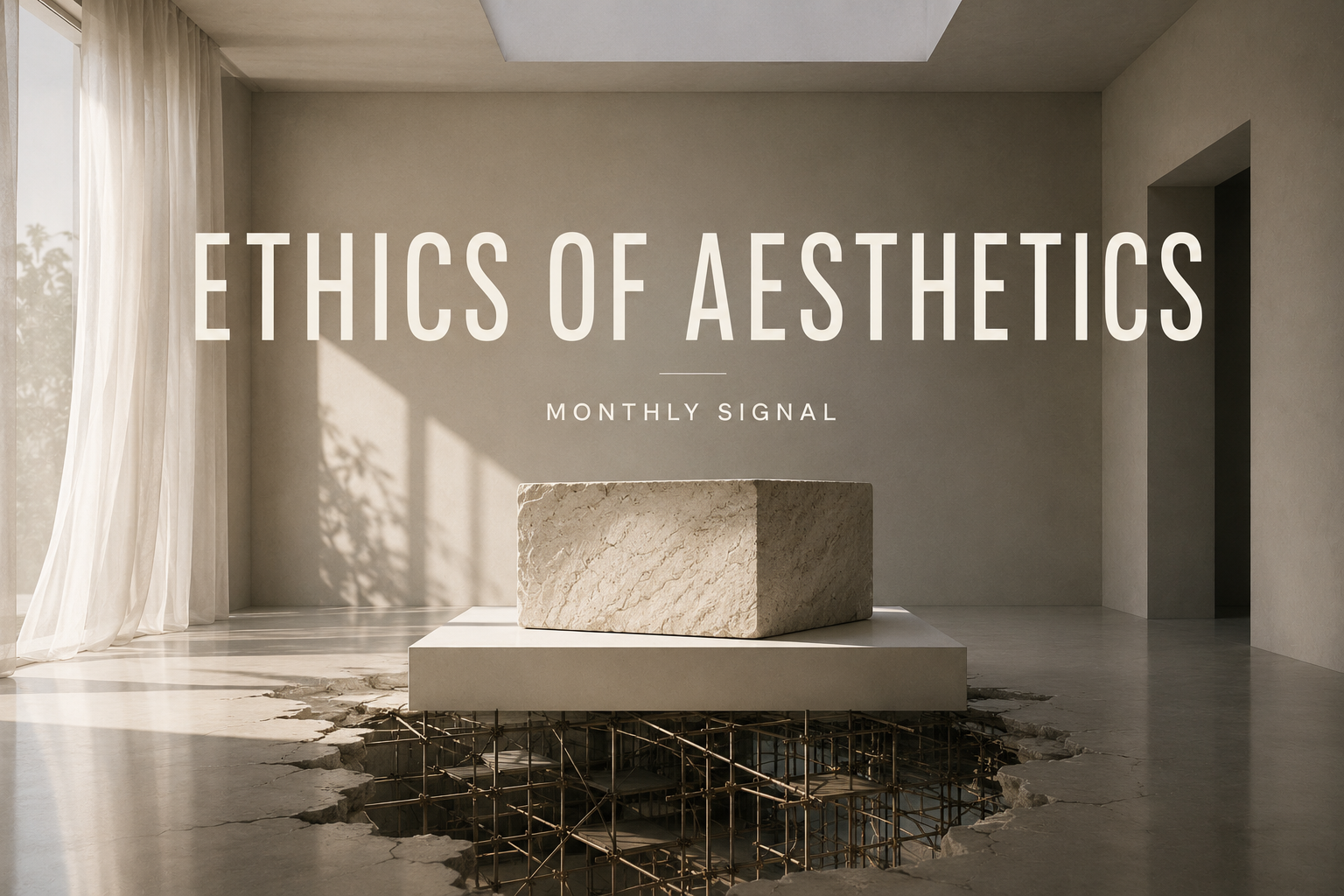 The Ethics of Aesthetics – the other side of the design mainstream